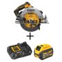 DEWALT 20-Volt MAX Cordless Brushless 7-1/4 in. Circular Saw w/ FLEXVOLT ADVANTAGE and (1) FLEXVOLT 6.0Ah Battery Kit - Image 1