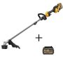 DEWALT FLEXVOLT 60-Volt MAX Li-Ion Electric Cordless Attachment Capable String Trimmer with FLEXVOLT 20-V/60-V Li-Ion 6Ah Battery - Image 1