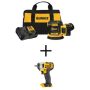 DEWALT 20-Volt MAX Li-Ion Cordless Brushless 5 in. Random Orbital Sander Kit w/ 20-Volt 3/8 in. Impact Wrench (Tool-Only) - Image 1