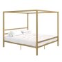 DHP - Rory Gold Metal King Canopy Bed - Image 1