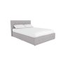 DHP Ryan Gray Linen Full Upholstered Bed with Storage - Image 1