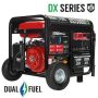 Durostar 13,000/10,500-Watt 500 cc Electric Dual Fuel Gasoline Propane Portable Home Power Backup Generator with CO Alert - Image 1