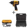 DEWALT 30-pc 1/2 Impact Socket Set, 10-pc Drive Impact Set, and BONUS 1/2 Pneumatic Impact Wrench - Image 1