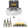 DEWALT Mechanics Tool Set (204-Piece) w/ Bonus Compound Pliers Set (3-Pack) and Screwdriver Set (10-Piece) - Image 1