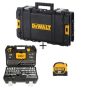 DEWALT Mechanics Tool Kit Set (142-Piece) w/ Case & Bonus TOUGHSYSTEM 22-in Small Tool Box & 25 ft. x 1-1/8-in Tape Measure - Image 1