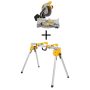 DEWALT 15 Amp Corded 12 in. Compound Single Bevel Miter Saw w/ Heavy-Duty Work Stand - Image 1