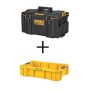 DEWALT TOUGHSYSTEM 2.0 Large Tool Box and 2.0 Deep Tool Tray - Image 1