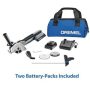 Dremel Ultra-Saw 20V MAX Cordless Compact Saw Tool + Ultra-Saw 4 in. Premium Carbide Wood and Plastic Cutting Wheel - Image 1