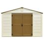 Duramax Building Products WoodBridge Plus 10.5-ft x 8-ft Vinyl Storage Shed - Image 1