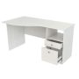 Inval 55 in. Washed Oak Rectangular 2 -Drawer Computer Desk with File Storage - Image 1