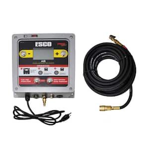 ESCO-Automatic-Tire-Inflator-Aluminum-Wall-Mounted-with-Digital-LCD-Gauge