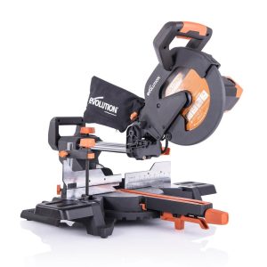 Evolution-Power-Tools-15-Amp-10-in-Sliding-Compound-Miter-Saw-w-Multi-Material-Cutting-Blade-for-Wood-Decking-Metal-Laminate-Plastic