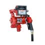 New 1/3 HP 115-Volt 20 GPM Fuel Transfer Pump with Discharge Hose, Automatic Nozzle and Mechanical Meter - Image 1