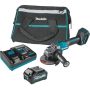 Makita 40V Max XGT Brushless Cordless 4-1/2/5 in. Angle Grinder Kit w/ Electric Brake (4.0Ah) - Image 1