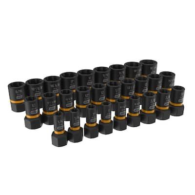 GEARWRENCH-1-4-in-and-3-8-in-Drive-Bolt-Biter-Impact-Extraction-Socket-Set-28-Piece