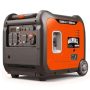 GENMAX 5500-Watt Electric Start Gasoline Powered Inverter Generator with Super Quiet 312 cc Engine - Image 1