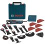 Bosch 5.5 Amp Corded StarlockMax Oscillating Multi-Tool Kit w/ Case (40-pc) - Image 1