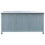Hanover 4.2-ft x 2-ft Wooden Storage Cushion Box in Grey - Image 1