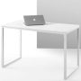 24 in. Rectangular White Computer Desk - Image 1