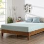 Zinus 12-in. Alexis Pine with Easy Assembly Queen Deluxe Wood Platform Bed - Image 1