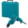 Makita 4.9 Amp 3/8 in. Corded Low Noise (79dB) Variable Speed Drill with Keyless Chuck and Hard Case - Image 1