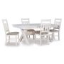 Powell Company - Krause Distressed White Dining Set (5-Piece) - Image 1