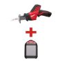 Milwaukee M12 12V Lithium-Ion Cordless HACKZALL Reciprocating Saw Kit with Free M12 Wireless Speaker - Image 1