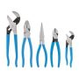 Channellock Tongue and Groove, Linemens, Diagonal, Long Nose Plier Set (5-Piece) - Image 1