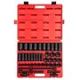 SUNEX TOOLS 1/2 in. Drive SAE Master Impact Socket Set (43-Piece) - Image 1