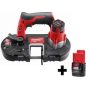 Milwaukee M12 12-Volt Lithium-Ion Cordless Sub-Compact Band Saw W/ M12 2.0Ah Battery - Image 1
