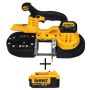 DEWALT 20V MAX Cordless Band Saw and (1) 20V MAX XR Premium Lithium-Ion 4.0Ah Battery - Image 1