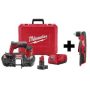 Milwaukee M12 12-Volt Lithium-Ion Cordless Sub-Compact Band Saw Kit with Free M12 Right Angle Drill - Image 1
