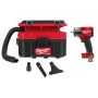 Milwaukee M18 FUEL GEN-2 18V Lithium-Ion Mid Torque Brushless Cordless 3/8 in. Impact Wrench with PACKOUT Vacuum - Image 1