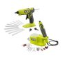 RYOBI ONE+ 18V Cordless 2-Tool Combo Kit with Dual Temperature Glue Gun and Precision Rotary Tool (Tools Only) - Image 1