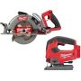 Milwaukee M18 FUEL 18V Lithium-Ion Cordless 7-1/4 in. Rear Handle Circular Saw with M18 FUEL Jig Saw - Image 1
