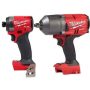 Milwaukee M18 FUEL 18-Volt Lithium-Ion Brushless Cordless 1/4 in. Hex Impact Driver and 1/2 in. Impact Wrench with Friction Ring - Image 1