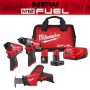 M12 FUEL 12-Volt Li-Ion Brushless Cordless Hammer Drill and Impact Driver Combo Kit (2-Tool) with M12 HACKZALL - Image 1