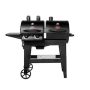 Char-Griller Dual Threat 2-Burner Gas and Charcoal Grill in Black - Image 1