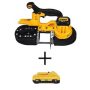 DEWALT 20V MAX Lithium-Ion Cordless Band Saw with (1) 20V 4.0Ah Compact Battery - Image 1