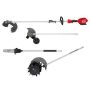 Milwaukee M18 FUEL 18V Lithium-Ion Brushless Cordless QUIK-LOK String Grass Trimmer w/Rubber Broom, Pole Saw, Edger Attachments - Image 1