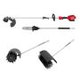 Milwaukee M18 FUEL 18V Lithium-Ion Brushless Cordless String Grass Trimmer w/Rubber Broom, Bristle Brush, Pole Saw Attachments - Image 1