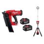 Milwaukee M18 FUEL 3-1/2 in. 18-Volt 21-Degree Lithium-Ion Brushless Cordless Nailer w/Tower Light, Two 6Ah HO Batteries - Image 1