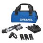 Dremel Multi-Max 20-Volt Cordless Oscillating Multi-Tool Kit with Universal Oscillating Blade Kit No Adapter Needed (10-Piece) - Image 1