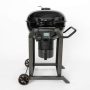 LOCO 22 in. SmartTemp Kettle Charcoal Grill in Black with Stand - Image 1