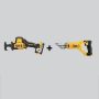 DEWALT Atomic 20-Volt MAX Cordless Brushless Compact Reciprocating Saw & 18-GA Swivel Head Shears with 1.7 Ah Battery & Charger - Image 1