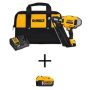 DEWALT 20V MAX Lithium-Ion Cordless Brushless 2-Speed 30° Paper Collated Framing Nailer with 4Ah and 5Ah Batteries and Charger - Image 1