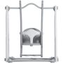 HDPE Indoor Toddler, Baby Swing Set in White - Image 1