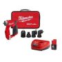 Milwaukee M12 FUEL 12V Lithium-Ion 4-in-1 Installation 3/8 in. Drill Driver w/M12 Battery Pack 2.0Ah and Charger Starter Kit - Image 1