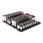 TEKTON 1/2 Inch Drive 6-Point Socket Set with Rails, 78-Piece (3/8-1-5/16 in., 10-32 mm) - Image 1