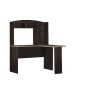 Ameriwood 47.5-in. L-Shaped Brown Computer Desks with Hutch - Image 1